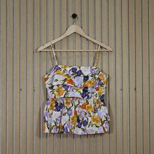 Adelyn Rae Colleen Peplum Top